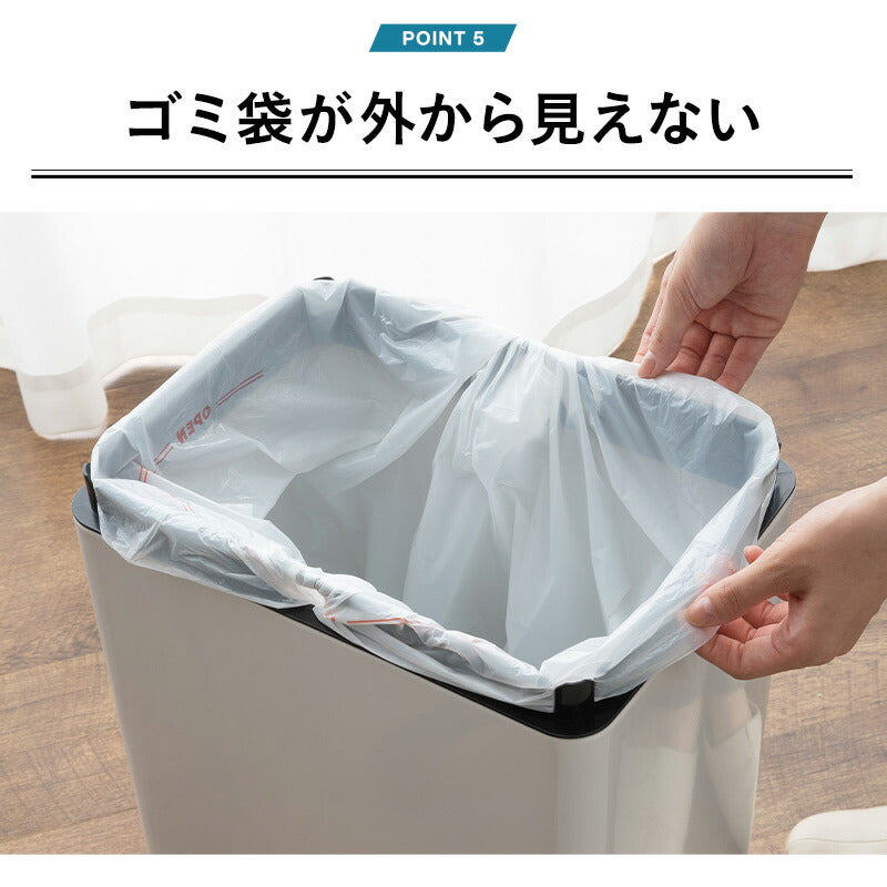 ゴミ袋と私 tower 山崎実業 ゴミ袋＆レジ袋スタンド タワー ホワイト