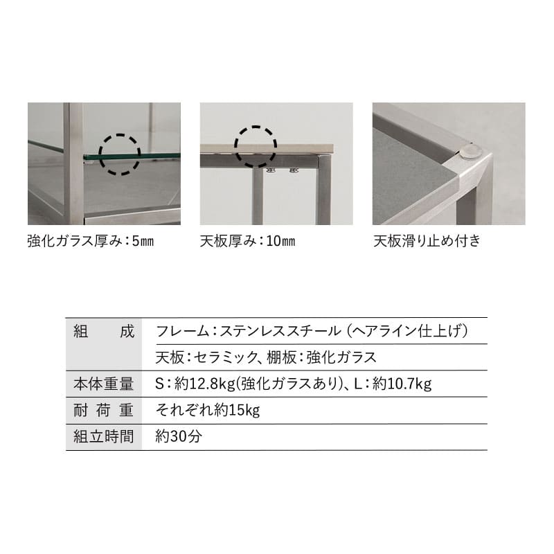 便利なスタンド付きテーブル 60cm x 40cm*3 便利なスタンド付きテーブル 60cm x 40cm*3 便利なスタンド付き